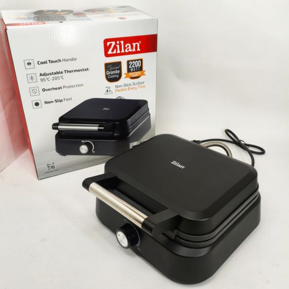 Вафельниця Zilan ZLN3959 2200Вт OK-77 | Зображення 6