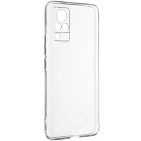 TPU чехол Epic Transparent 1,5mm Full Camera для Vivo V21 Бесцветный (прозрачный)