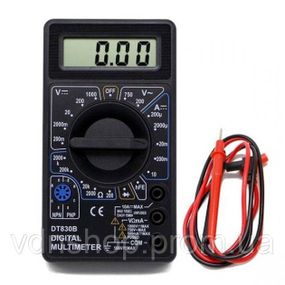 Цифровой амперметр постоянного Мультиметр цифровой универсальный тестер OD-61