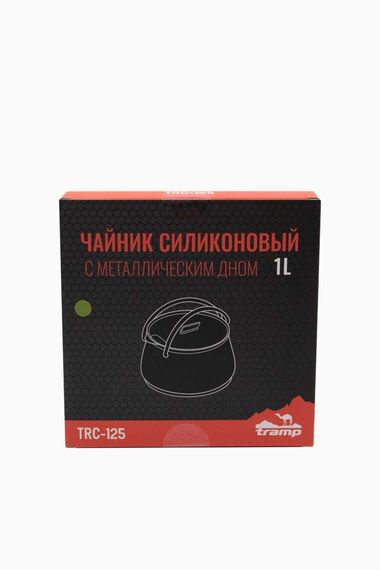 Чайник TRAMP силіконовий з металевим дном 1л, Зелений | Зображення 5