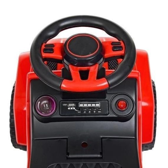 Каталка-толокар Spoko (Споко) SP-219 2в1 з батьківською ручкою червоний (42400192) | Зображення 3