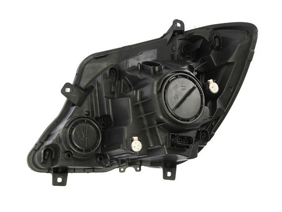 Фара Передня Mercedes Sprinter 909 2013-2018 Права H7/H7 Авт., + Моторчик, Чорн. | Зображення 2