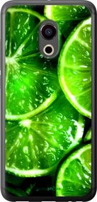 Чохол на Meizu Pro 6 Зелені часточки лимона "852t-293-2448"