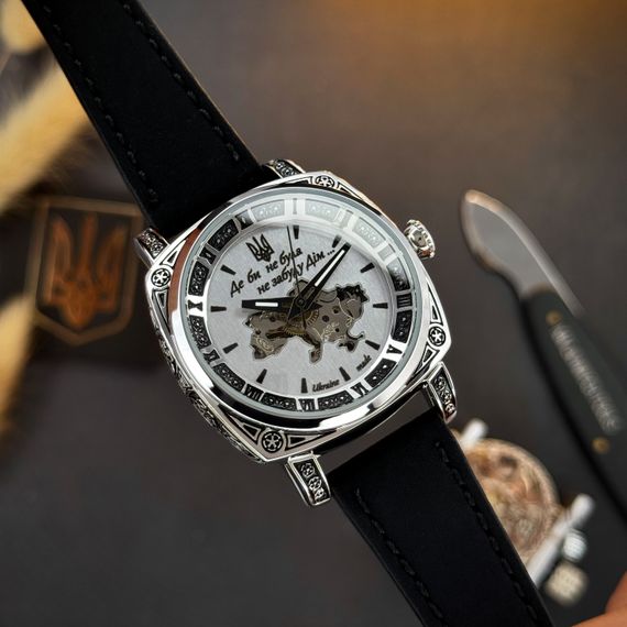 Жіночий годинник Awarder 021 Де би не була Silver-Silver-Black | Зображення 8