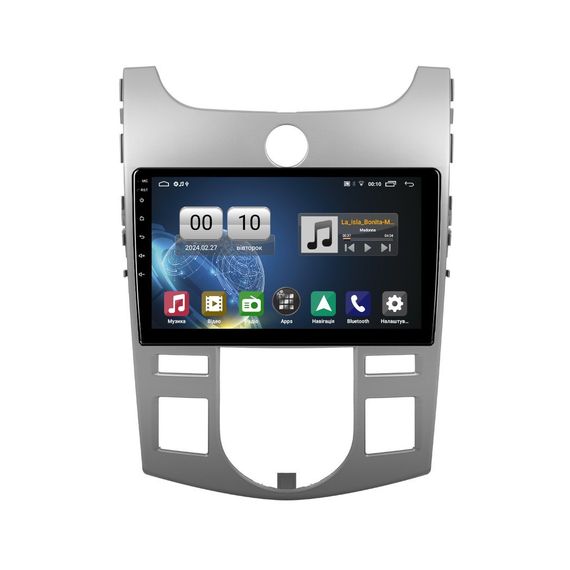 Штатна магнітола серії QIV Q1 під Kia Cerato 2 TD Forte TD, Naza Forte 2008-2013 (F1) (W1) 9 дюймів климат