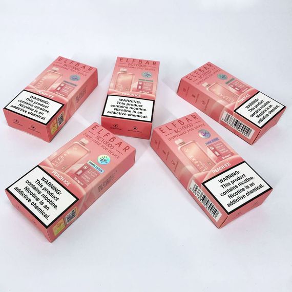 Elf Bar BC10000 смак Персик (Peach Ice) (ws25661-9) | Зображення 7