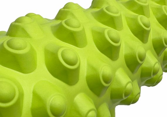 Масажний ролик EasyFit Grid Roller Extreme 33 см Салатовий (EF-2023-GN) | Зображення 2