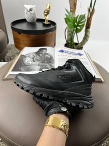 Зимові чоловічі кросівки Trailstorm Black Red Fur , В'єтнам 44 28