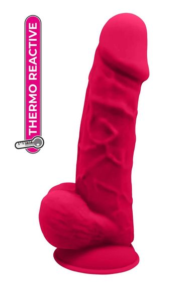 Фаллоимитатор реалистичный Dreamtoys Real Love на присоске с мошонкой, розовый sexstyle | Зображення 1