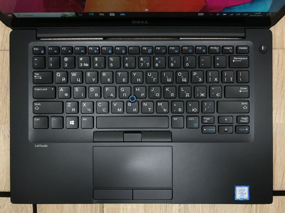 Ноутбук Б-клас Dell Latitude 7480 / 14" IPS Touch / Core i5-7300U (2(4) ядра по 2.6-3.5GHz) / 8GB DDR4 / 256GB SSD / HD Graphics 620 / WebCam / HDMI б/в | Зображення 3