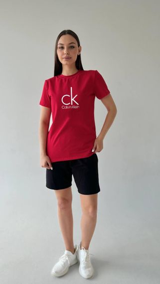 Жіноча футболка Calvin Klein червона