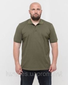 Чоловіча футболка Polo Поло Великого розміру Оливка, чоловіча поло з мікролакости Оливкового кольору з коміром Блакитної, S, Лакоста — 100% бавовна