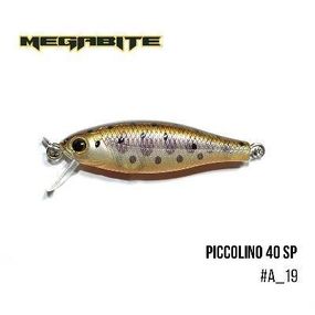 Воблер Megabite  Piccolino 40 SP (40 мм, 2,6 гр, 0,3 m) (A_19)