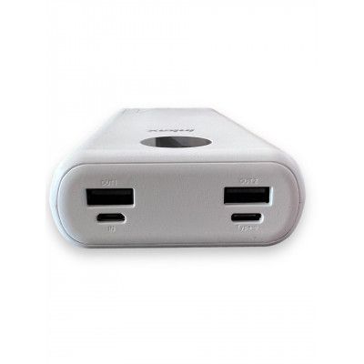POWER BANK INKAX PV-48 на 20000 mAh з циферблатом, без шнура (2 виходи) | Зображення 2