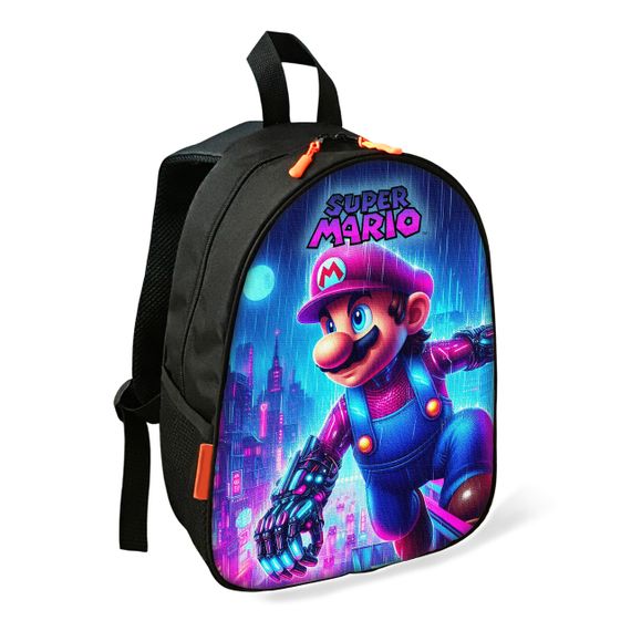 Рюкзак Супер Маріо дитячий шкільний/міський 34х27х13 см для хлопчика (02461)