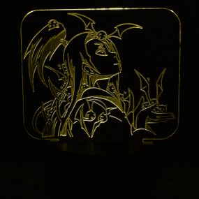 Акриловый светильник-ночник Дейдара желтый tty-n000502