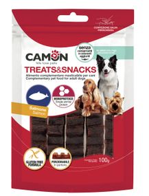 Camon Treats & Snacks Лосось батончик порційний 100 г