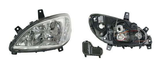 Фара Передняя Mercedes Vito W639 2003-2010 Правая H7/H7/H7, Авт. Регул. | Зображення 3