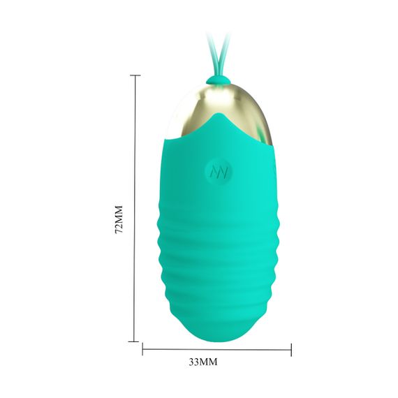 Віброяйце серії Pretty Love - Jessica Dream chaser 3 Green, BI-014362W-3A4 Sex Aura | Зображення 4