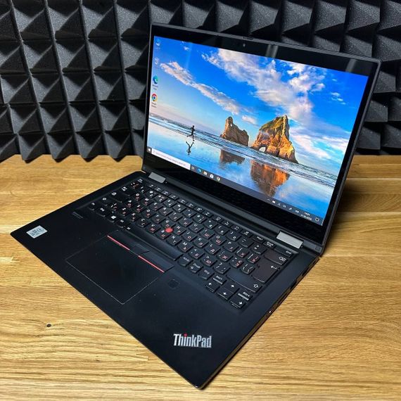 Ультрабук-трансформер Б-клас Lenovo ThinkPad X13 Yoga Gen1 / 13.3" (1920x1080) IPS Touch / Intel Core i5-10310U (4 (8) ядра по 1.7 - 4.4 GHz) / 16 GB DDR4 / 256 GB SSD / Intel UHD Graphics / WebCam / Win 10 б/в | Зображення 4