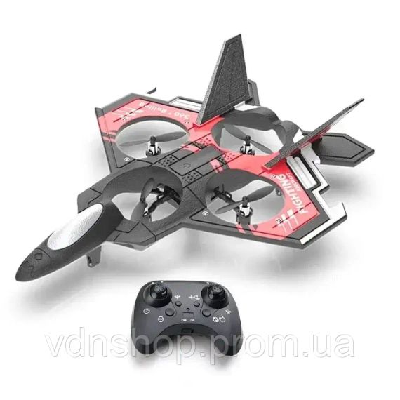 Радиоуправляемый самолет S98, истребитель, акробатика на 360°, гироскоп, противоударный, светодиодные фонари