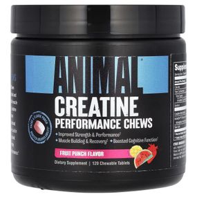 Креатин Universal Nutrition Animal Creatine Chews 120 chew tabs (Fruit Punch)
