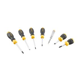 Набір із семи викруток CushionGrip STANLEY STHT16166-0