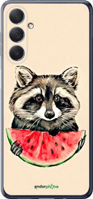 Чохол на Samsung Galaxy M54 Єнотик з кавуном "4605u-3039-2448"