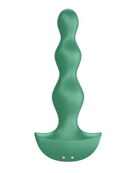 Анальний стимулятор-намистини з двома моторами Satisfyer Lolli-Plug 2 Green | Зображення 4