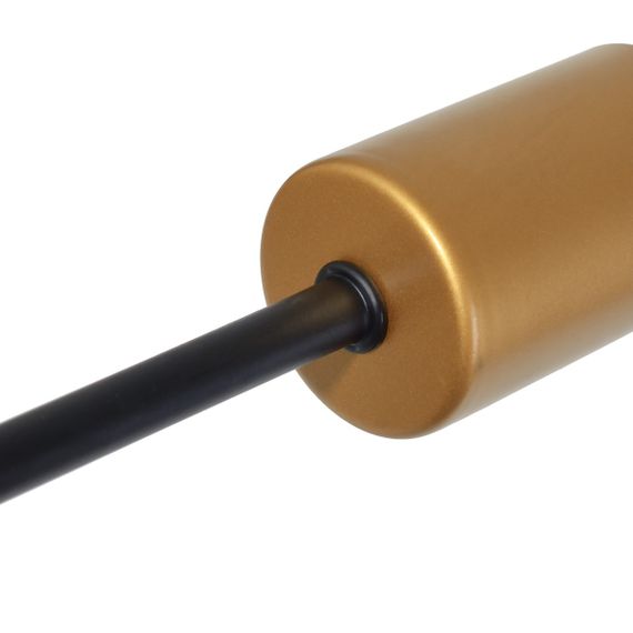 Бра настенное накладное в спальню лофт BL-590W/1 E27 BK/G | Зображення 3