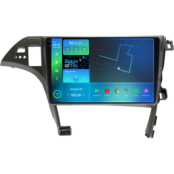 Штатна магнітола Torssen 2K Toyota Prius 10-12 R F98256  4G Carplay DSP | Зображення 1