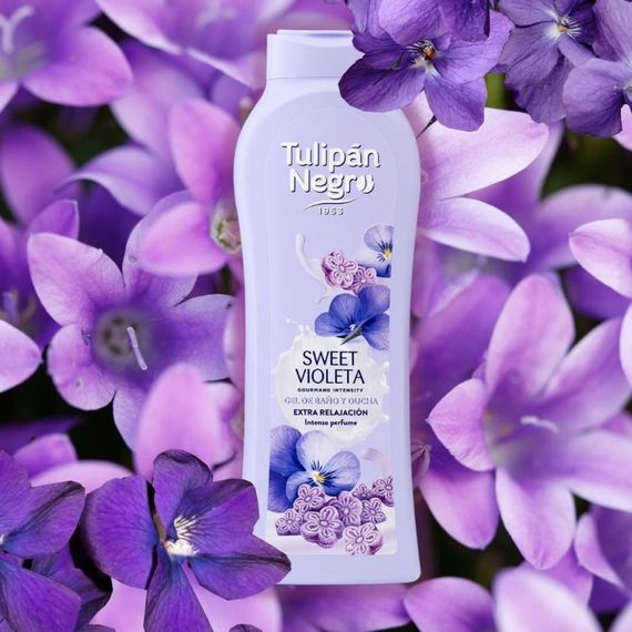Гель для душу Tulipan Negro Shower Gel - Sweet Violeta (650 ml) | Зображення 4