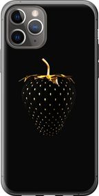 Чехол на iPhone 11 Pro Черная клубника "3585u-1788-17620"