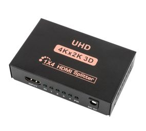 4K HDTV активний HDMI розгалужувач U&P Splitter 1 на 4 1080P Black