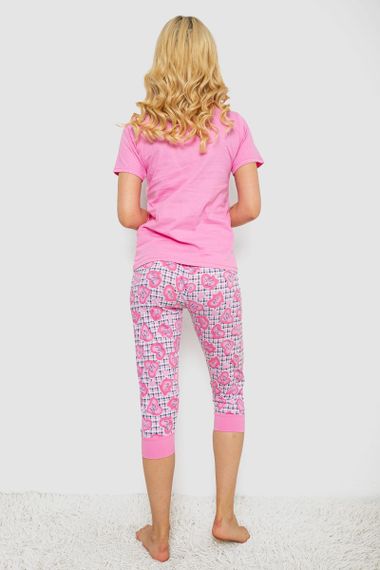 Пижама женская  -уценка, цвет розовый, 243R03675-U | Зображення 3