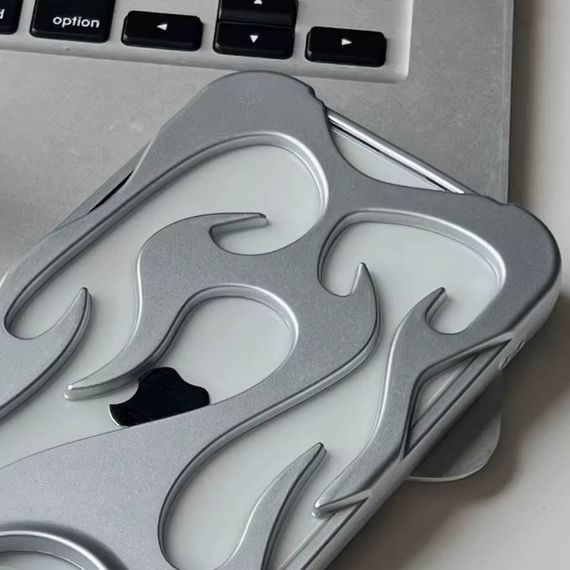Чохол TPU WinFire для Apple iPhone 15 (6.1") Silver | Зображення 2