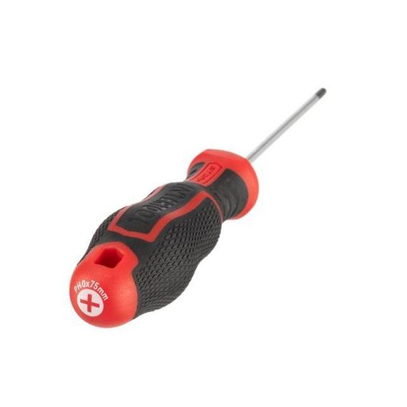 Викрутка PH0*75 мм, S2, STORM INTERTOOL VT-34131 | Зображення 1