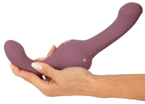 Вібратор подвійний Strong Shaking Double Vibe Sex Aura | Зображення 4
