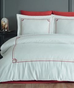 Комплект постельного белья Maribor Exclusive Satin  200х220 см Poem Kiremit
