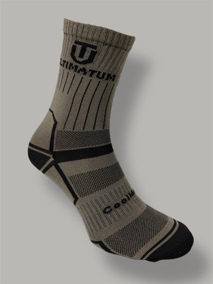 Шкарпетки трекінгові ULTIMATUM Cool-max високі Олива 39-42 розмір | Зображення 2