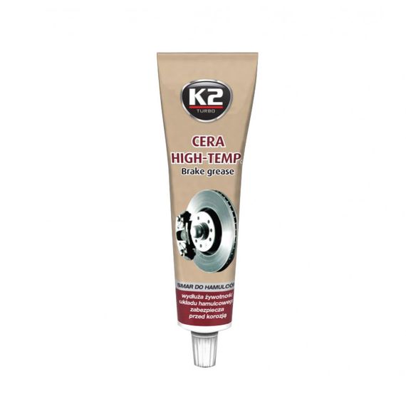 Мастило для гальм, K2, CERA BRAKE GREASE, висока температура, 100 мл, x20 B408N