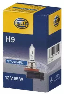 Лампа розжарювання STANDARD H9 12 V 65 W PGJ 195, HELLA (8GH008357001) | Зображення 3