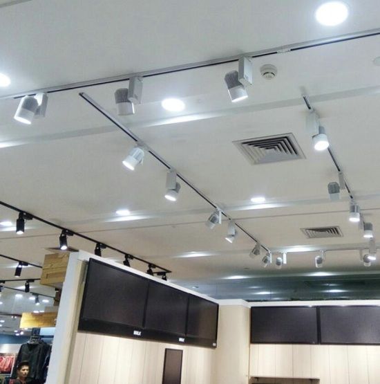 Светильник трековый поворотный LED 421/8W CW WH | Зображення 2