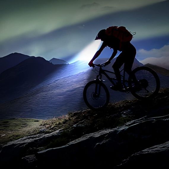 NIUAWASA - надяскравий налобний світлодіодний ліхтар із датчиком руху, масштабуванням та вологозахистом | Зображення 2