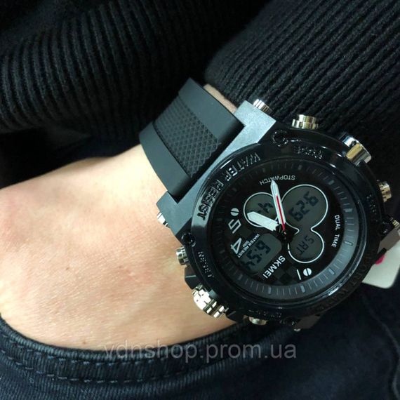 Водонепроницаемые мужские часы SKMEI, Мужские часы с официальной гарантией для военных и отдыха NC-52 | Зображення 6