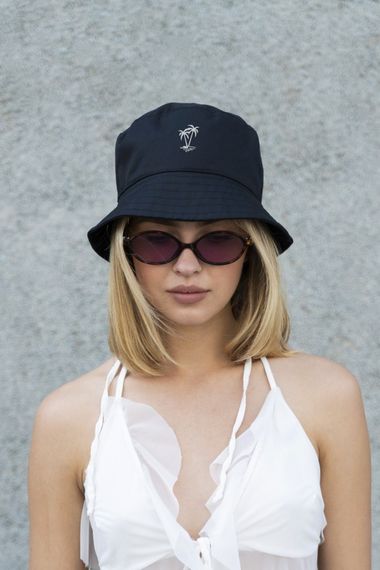 Панамка Without з принтом Palm Black | Зображення 2