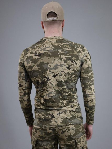 Тактичний лонгслів ULTIMATUM Tactical Піксель, чоловіча камуфляжна футболка з рукавом,Армійський реглан камуфляж | Зображення 2