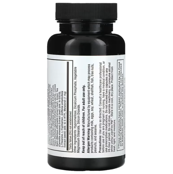 Жироспалювач, Leanfire PM, Force Factor, нічний, 60 рослинних капсул | Зображення 1