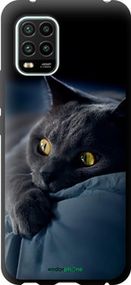 Чохол на Xiaomi Mi 10 Lite Димчастий кіт "825b-1924-2448"