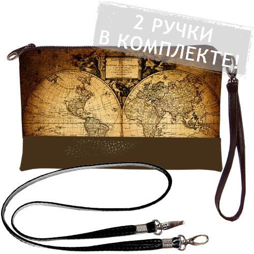 Клатч через плече 25x15 см (KL_GL_TBR004)
